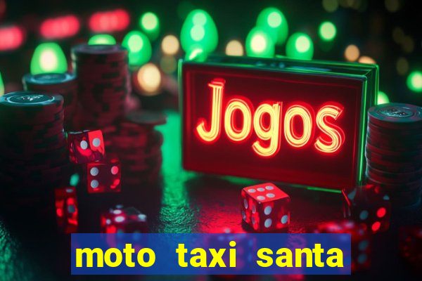 moto taxi santa cruz de minas